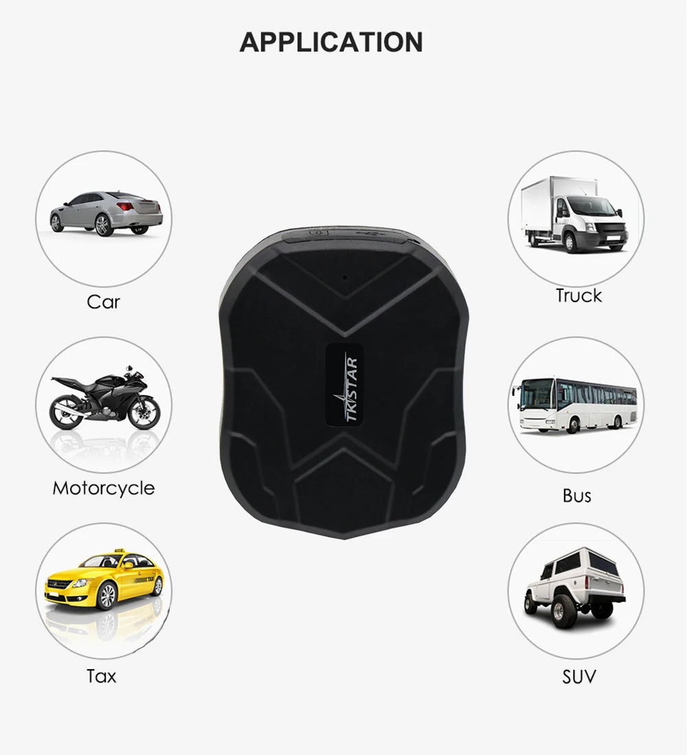 TKSTAR TK905 GPS Tracker for Car – 5000mAh, Waterproof, Magnetic, Free App