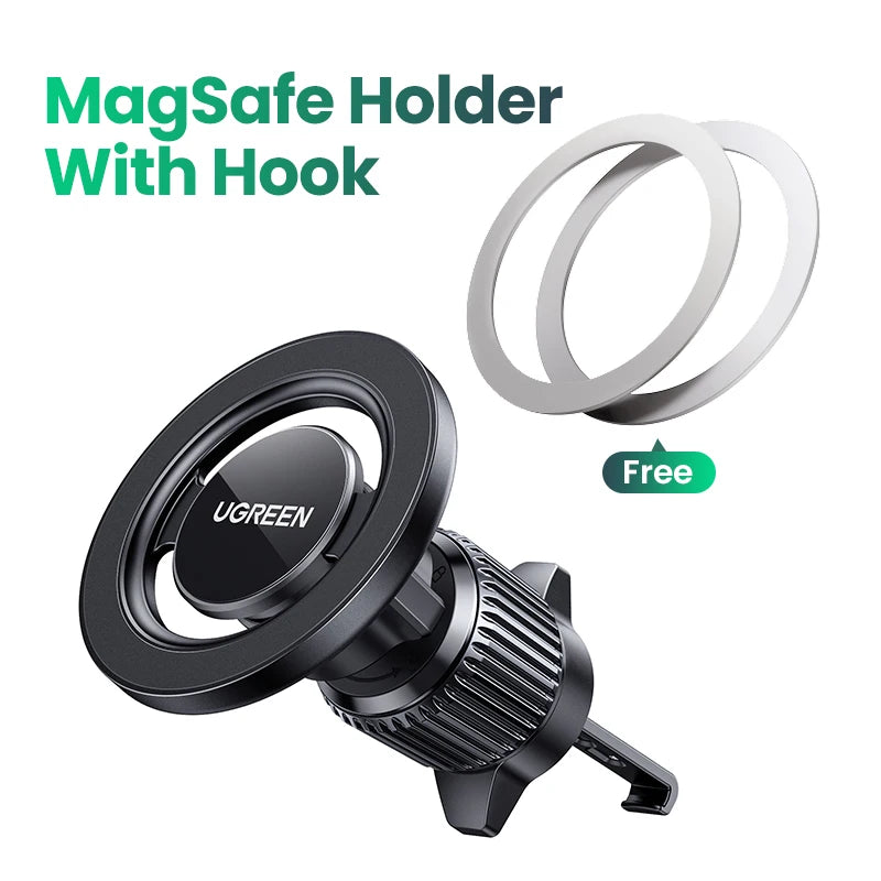 UGREEN Magnetic Car Phone Holder – Air Vent Mount