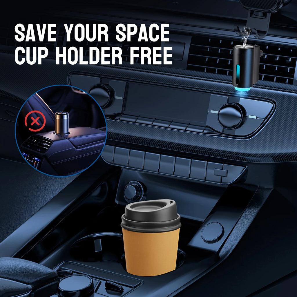 Car Air Aromatherapy Diffuser & Freshener | Odor Eliminator