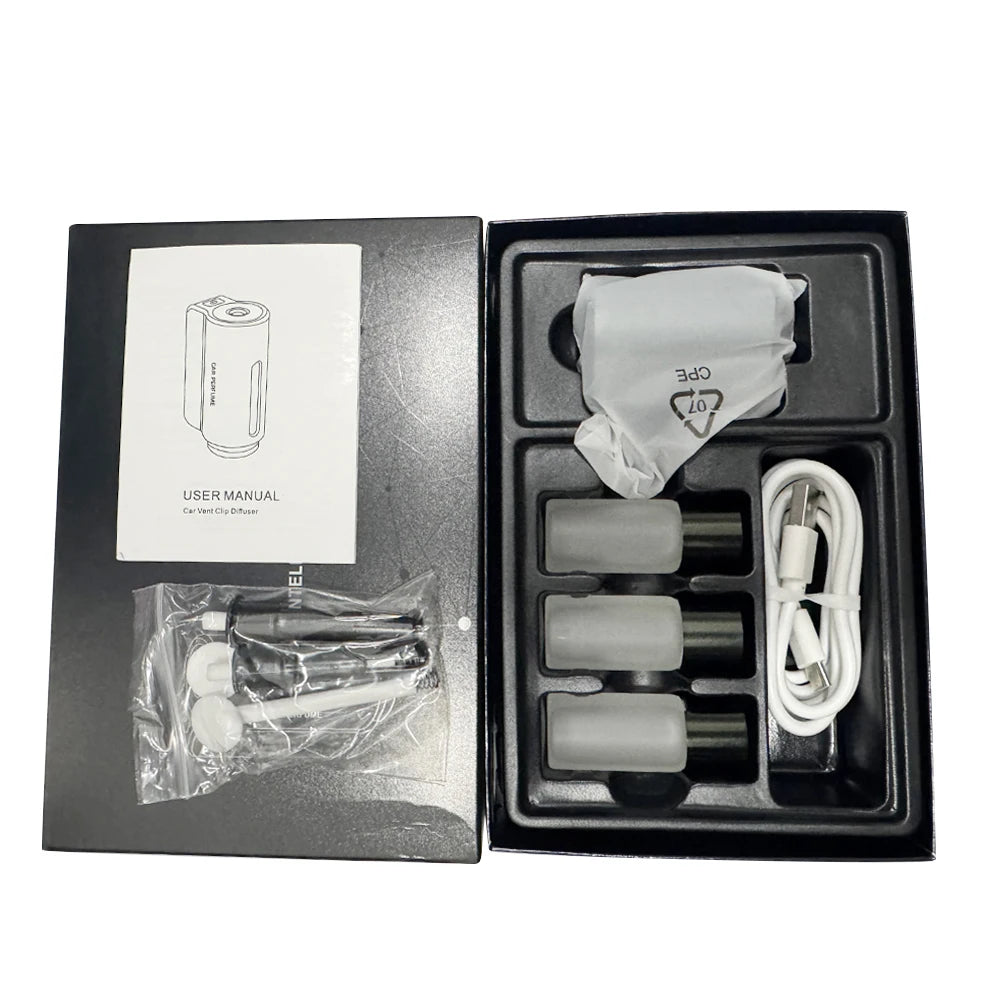 Car Air Aromatherapy Diffuser & Freshener | Odor Eliminator
