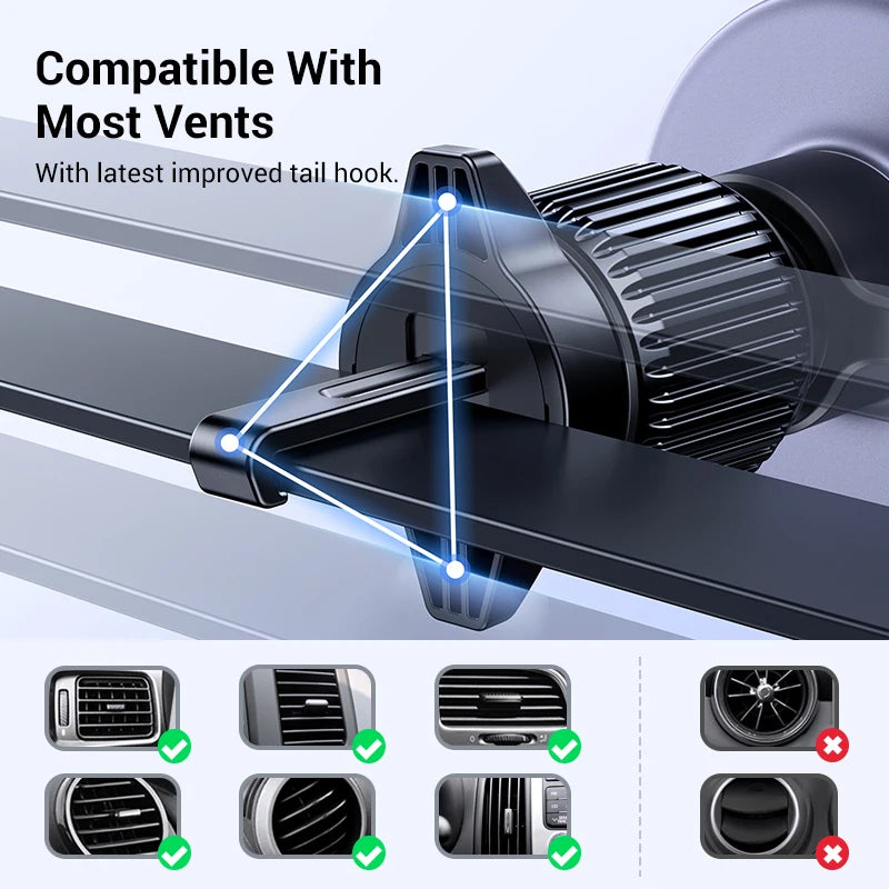 UGREEN Magnetic Car Phone Holder – Air Vent Mount