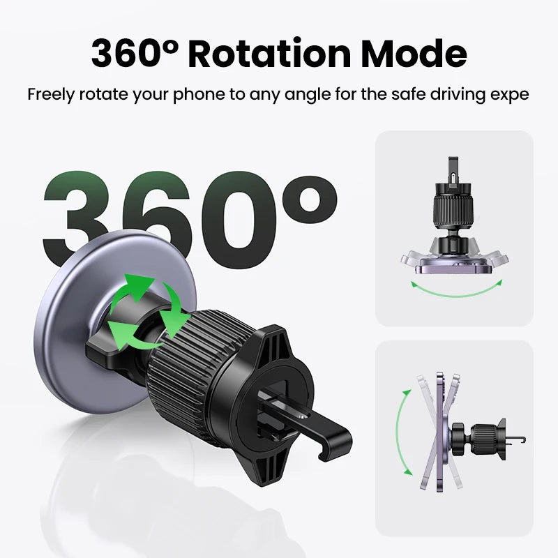 UGREEN Magnetic Car Phone Holder – Air Vent Mount