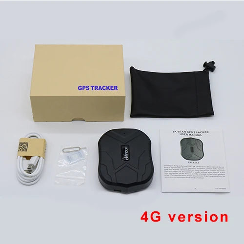 TKSTAR TK905 GPS Tracker for Car – 5000mAh, Waterproof, Magnetic, Free App